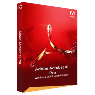 Adobe Acrobat XI Pro For Windows Multilingual Lifetime