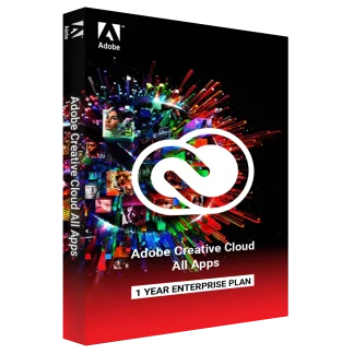 Adobe Creative Cloud All Apps-1 Year Enterprise Plan | On Your own Email |