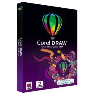 CorelDRAW Graphics Suite 2024 (MAC) (2 Devices, Lifetime) - Corel Key - GLOBAL