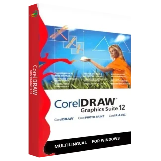 CorelDraw Graphics Suite 12 Multilingual For Windows Digital Download