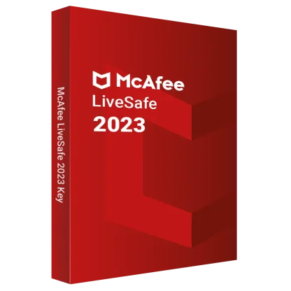 McAfee LiveSafe 2023 Key - Lifetime License with Instant Download