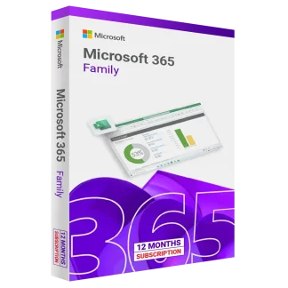 Microsoft 365 Family – 12 Month Subscription