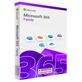 Microsoft Office 365 Family – 6 Months Subscription