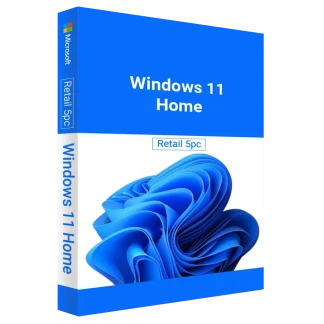 Windows 11 Home Retail 5PC - Genuine License