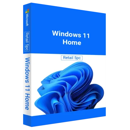 Windows 11 Home Retail 5PC - Genuine License