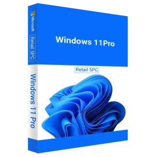 Windows 11 Pro Retail 5PC License - Genuine Key