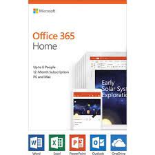 Microsoft 365 Home – PC or Mac Up to 1 Users
