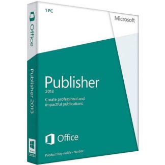 Microsoft Publisher 2013 Product Key Instant Delivery