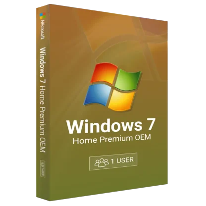 Windows 7 Home Premium OEM - Lifetime License for 1 User