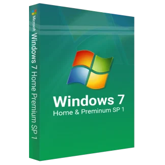 Windows 7 Home Premium SP1 - Lifetime License with Instant Download