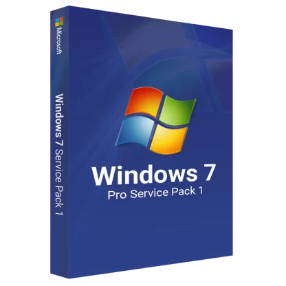 Windows 7 Pro Service Pack 1 License - Lifetime Activation & Instant Download