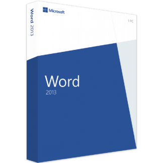 MS Word 2013 Genuine Product Key